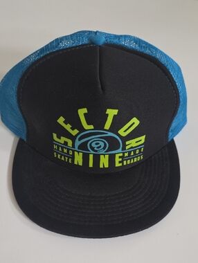 Blue & Black Trucker Hat